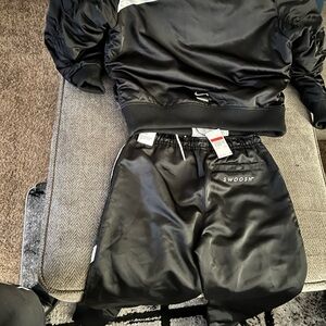 Nike Black Button-Up Jacket